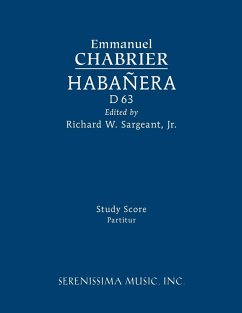 Cover Habanera, D 63: Study score
