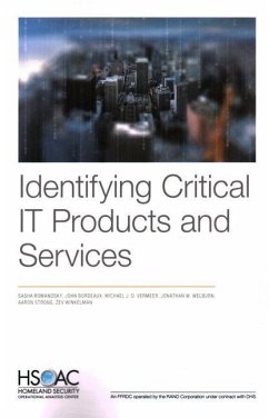 Identifying Critical It Products and Services - Romanosky, Sasha; Bordeaux, John; Vermeer, Michael