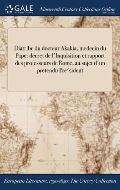 Diatribe du docteur Akakia, medecin du Pape