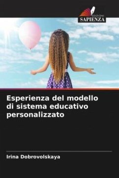 Cover Esperienza del modello di sistema educativo personalizzato