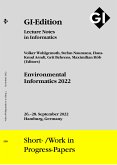 GI Edition Proceedings Band 328 "EnviroInfo 2022"