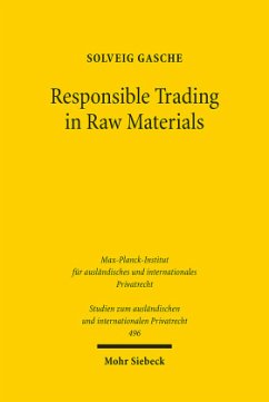 Responsible Trading in Raw Materials - Gasche, Solveig