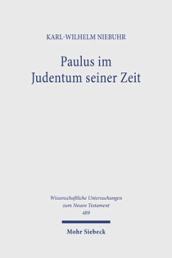 Paulus im Judentum seiner Zeit - Niebuhr, Karl-Wilhelm