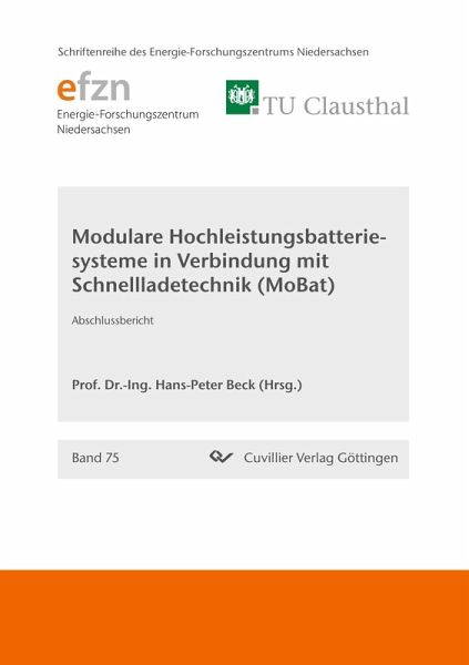 Modulare Hochleistungsbatteriesysteme in Verbindung mit Schnellladetechnik (MoBat)