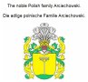 The noble Polish family Arciechowski.... - Bild 1