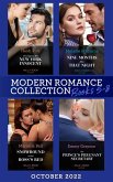 Modern Romance October 2022 Books 5-8: Unwrapping His New York Innocent (Billion-Dollar Christmas Confessions) / Nine Months After That Night / Snowbound in Her Boss's Bed / The Prince's Pregnant Secretary (eBook, ePUB)