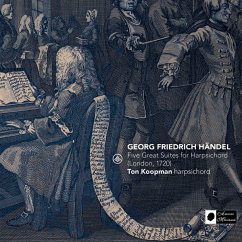 Georg Friedrich Handel: Five Great Suites For Harp - Koopman,Ton
