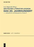 Lutz - Mansfeld / Deutsches Literatur-Lexikon. Das 20. Jahrhundert Band 39