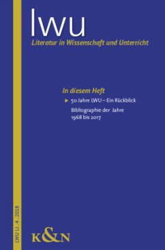 Cover Literatur in Wissenschaft und Unterricht. Serial Narratives. LWU LI 4 / 2018.