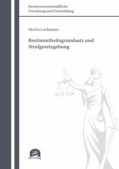 Bestimmtheitsgrundsatz und Strafgesetzgebung - Lochmann, Moritz