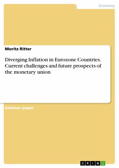 Diverging Inflation in Eurozone Countries. Current challenges and future prospects of the monetary union (eBook, PDF)