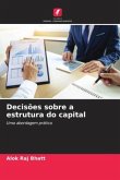 Decisões sobre a estrutura do capital