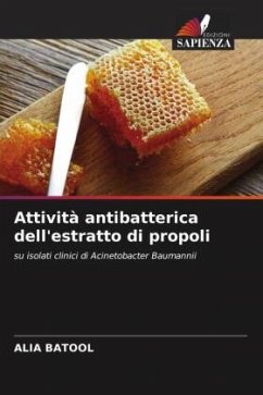 Cover Attività antibatterica dell'estratto di propoli