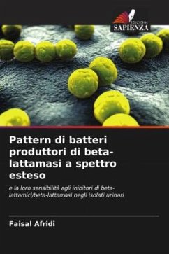 Pattern di batteri produttori di beta-lattamasi a spettro esteso - Afridi, Faisal