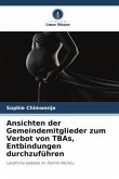Ansichten der Gemeindemitglieder zum Verbot von TBAs, Entbindungen durchzuführen