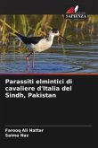 Parassiti elmintici di cavaliere d'Italia del Sindh, Pakistan