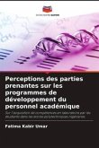 Perceptions des parties prenantes sur les programmes de développement du personnel académique