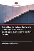 Démêler le mécanisme de transmission de la politique monétaire au Sri Lanka