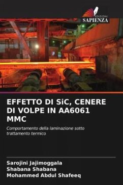 EFFETTO DI SiC, CENERE DI VOLPE IN AA6061 MMC - Jajimoggala, Sarojini;Shabana, Shabana;Shafeeq, Mohammed Abdul