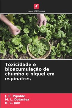 Toxicidade e bioacumulação de chumbo e níquel em espinafres - Pipalde, J. S.;Dotaniya, M. L.;Jain, R. C.