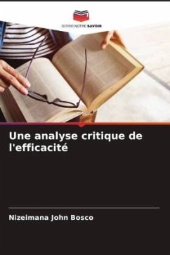 Une analyse critique de l'efficacité - John Bosco, Nizeimana