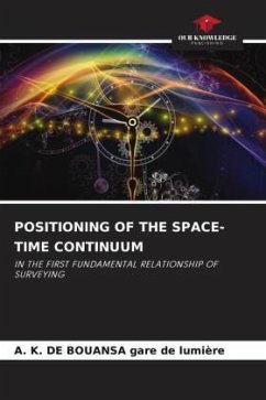 Cover POSITIONING OF THE SPACE-TIME CONTINUUM
