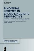 Binominal Lexemes in Cross-Linguistic Perspective (eBook, ePUB)