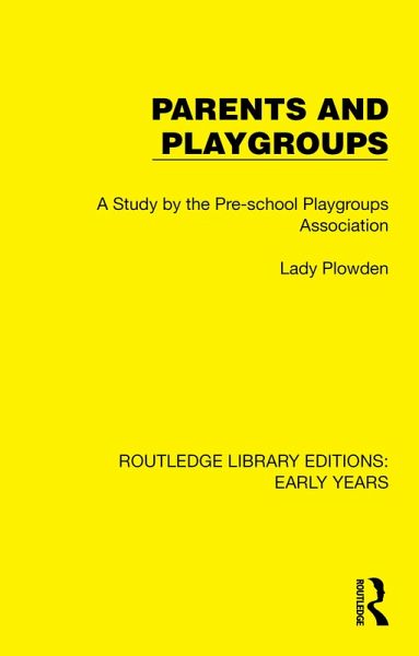 Parents and Playgroups (eBook, ePUB) Parents and Playgroups (eBook, ePUB)