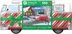 Eurographics 8551-5664 - VW Christmas Bus, 550 Blech Puzzle