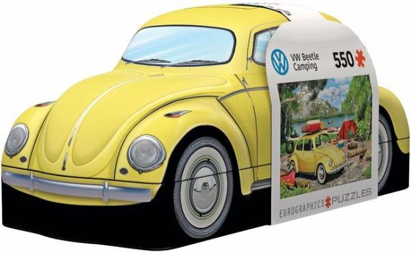 Eurographics 8551-5691 - VW Beetle Camping Tin, 550 Blech Puzzle