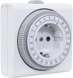 REV Zeitschaltuhr kompakt mechanisch weiß