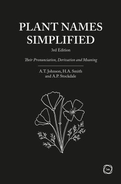 Plant Names Simplified (eBook, PDF) - Johnson, A. T.