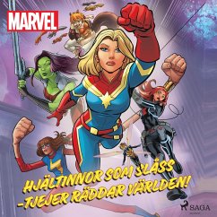 Hjältinnor som slåss - Tjejer räddar världen! (MP3-Download) - Marvel