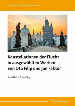 Cover Konstellationen der Flucht in ausgewählten Werken von Ota Filip und Jan Faktor (eBook, PDF)