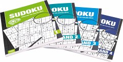 Sudoku - Band 1-4 Großdruck - 4er Pack, 4 Teile