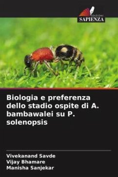 Biologia e preferenza dello stadio ospite di A. bambawalei su P. solenopsis - Savde, Vivekanand;Bhamare, Vijay;Sanjekar, Manisha