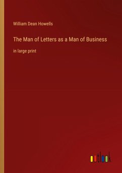 Cover The Man of Letters as a Man of Business
