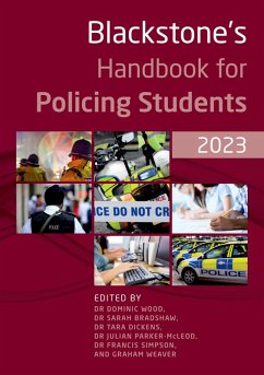 Cover Blackstone's Handbook for Policing Students 2023 (eBook, PDF)