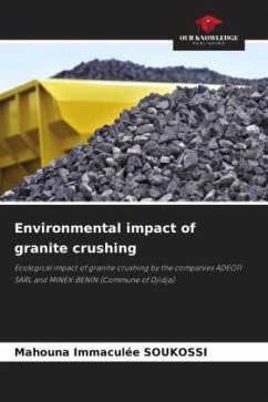 Environmental impact of granite crushing - Soukossi, Mahouna Immaculée