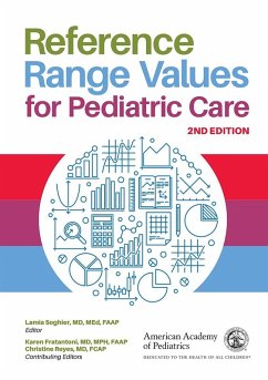 Cover Reference Range Values for Pediatric Care (eBook, PDF)