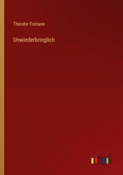 Cover Unwiederbringlich