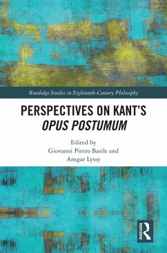 Perspectives on Kant's Opus postumum (eBook, PDF)