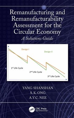 Remanufacturing and Remanufacturability Assessment for the Circular Economy (eBook, PDF) - Shanshan, Yang; Ong, S. K.; Nee, A. Y. C.