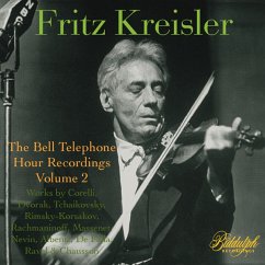 Kreisler-The Bell Telephone Recordings: Vol.2 - Kreisler,Fritz