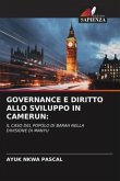 GOVERNANCE E DIRITTO ALLO SVILUPPO IN CAMERUN: