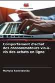 Comportement d'achat des consommateurs vis-à-vis des achats en ligne