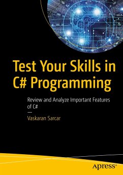 Test Your Skills in C# Programming (eBook, PDF) - Sarcar, Vaskaran