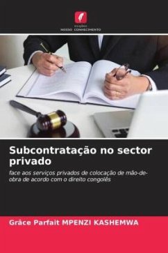 Cover Subcontratação no sector privado