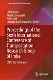 Proceedings of the Sixth International Conference of Transportation Research Group of India (eBook, PDF)