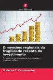 Dimensões regionais da fragilidade recente do investimento